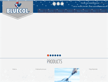 Tablet Screenshot of bluecol.co.uk